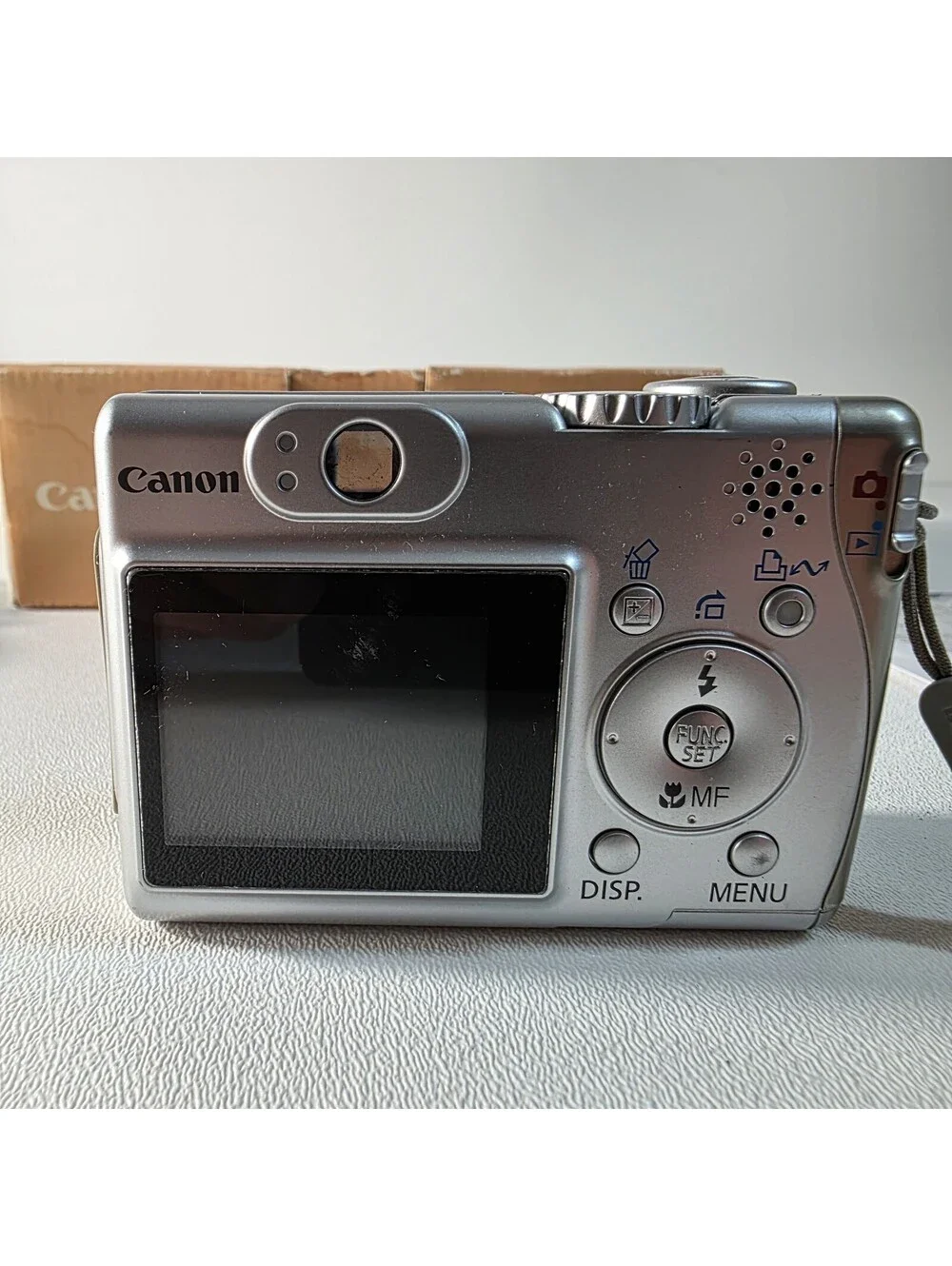 Canon PowerShot A530 Silver Compact Digital Camera 5MP 4x Zoom USB Flash